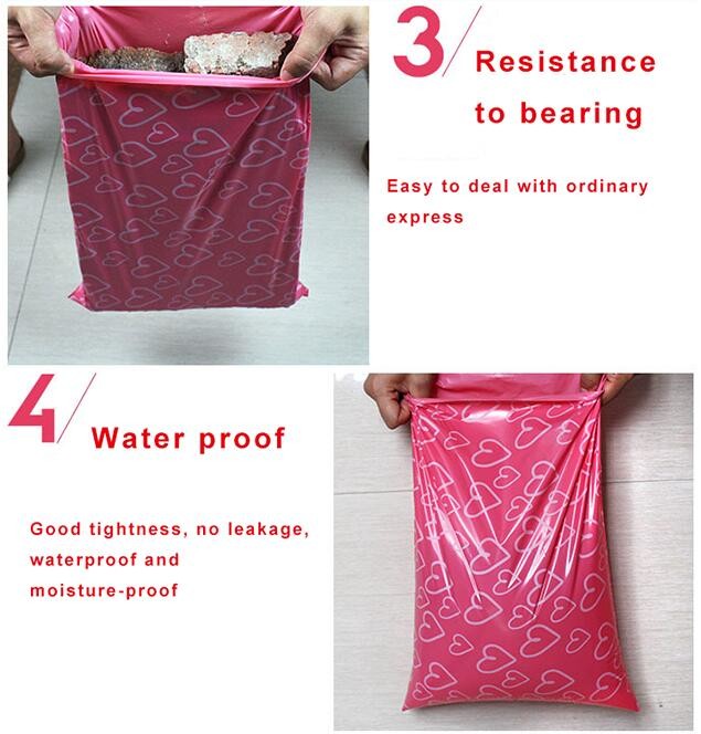 cornstarch made biodegradable and compostable courier mailing plastic shipping packaging bag with custom logo CLOTH PACK