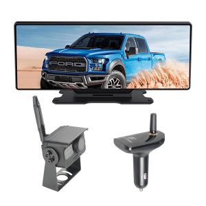 China 12 Inch Touch Screen RV Mirror Dash Cam Backup Camera AHD Receiver wholesale