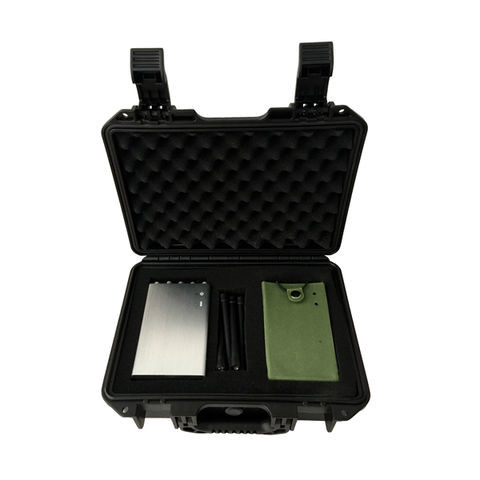 Mobile phone jammer 5G 10 Bands 10W GPS/WIFI Jammer with Car Charger Work 2.0+ Hours 5.1-5.8GHz