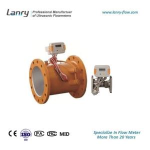 IP68 3.6V Lithium Battery Cooling Meter Flanged Connection