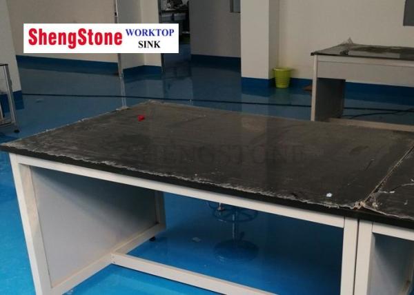 Quality Simple Structure Black Phenolic Bench Tops Laboratory Parts High Temperature Resistant for sale