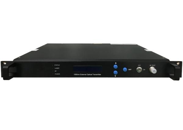 Quality Black GFS1550F-E CATV Optical Transmitter / 1550nm Optical Transmitter for sale