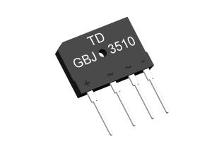 35A Single Phase Glass Passivated Silicon Bridge Rectifier Diode GBJ3510 Bridge Rectifier