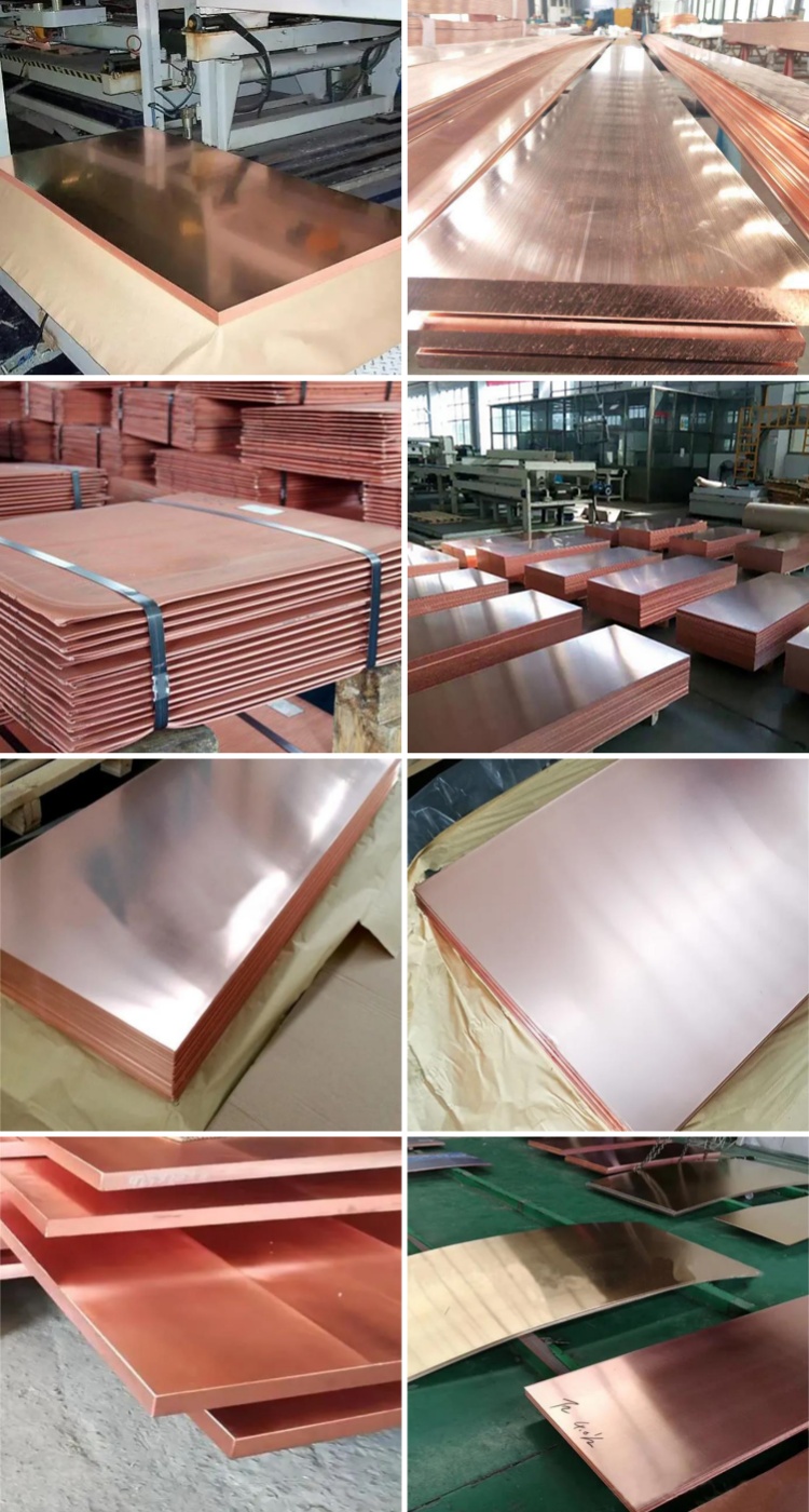 High Performance Copper C1100 Plate 1mm With Advanced Processing Service
