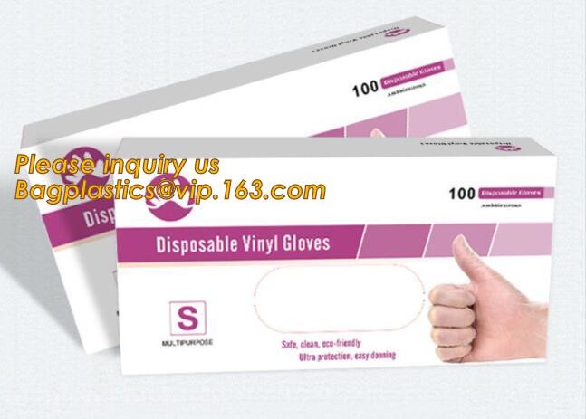 Medical Disposable Nitrile Coated Hand Gloves,Industrial Garden Working Resistant Disposable Nitrile Black Gloves BAGEAS