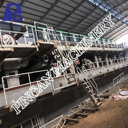 4200mm Paper Width 21m Wire Cardboard Making Machine