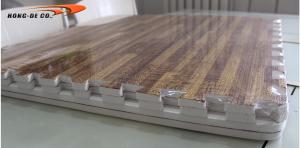 China 3/8&quot; 1/2&quot; Thickness Soft Wood Grain Floor 2'X2' wholesale