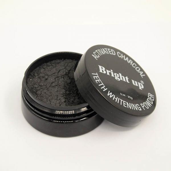 Quality Activated Bamboo Carbon Charcoal Teeth Whitening Powder Mint Flavor With Spoon for sale