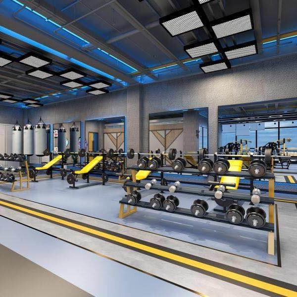 Quality Fire Proof Gym Rubber Flooring Mat For Workout Flooring Top Laminated for sale