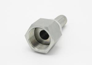 Hydraulic Hose Connectors With Straight ORFS Female Swivel Flat Seat