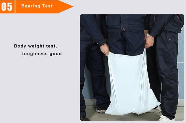 cornstarch made biodegradable and compostable courier mailing plastic shipping packaging bag with custom logo CLOTH PACK