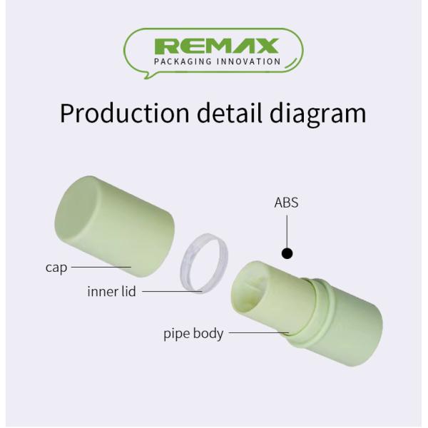 Empty Plastic Deodorant Stick Container for DIY Deodorant