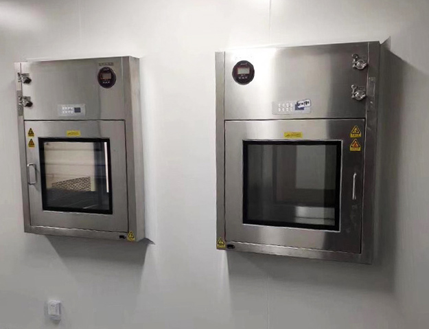 Laminar Air Flow Pass Box Airtight Interlock Dynamic Hatch 160W