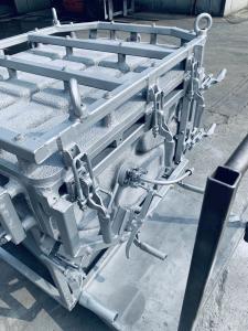 China Anti Acid Rotational Moulding Tools 8-12mm Custom Slider Built With Heavy Clamps on sale