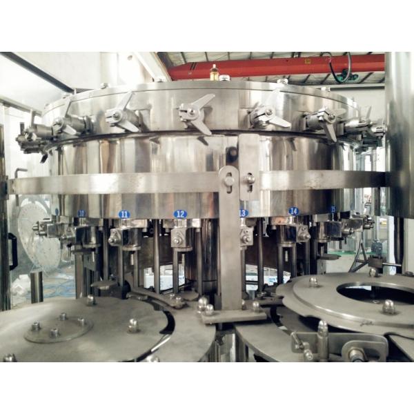 Automatic Carbonated Water Washing Filling Capping 3 In 1 Filling Machine Customized