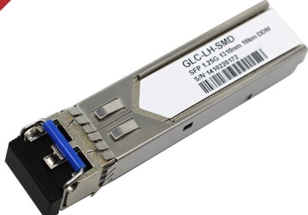 Quality SMF 1310nm 10km Fiber Transceiver Module Cisco GLC-LH-SMD Compatible 1000BASE-LX/LH for sale