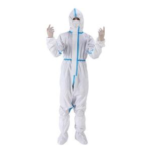 China ISO13485 SF Material Disposable Full Body Suit / Disposable Painting Overalls wholesale