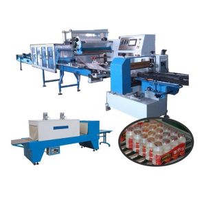 China Collective Bottles Packaging Machine Full Sealing Secondary Shrink Packing Machine wholesale