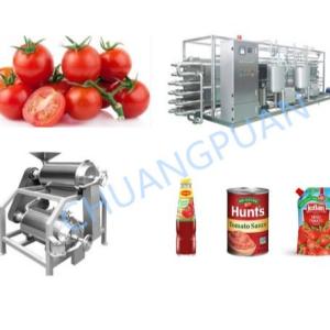 China Industrial Tomato Sauce Making Machine With Automatic Capping System wholesale