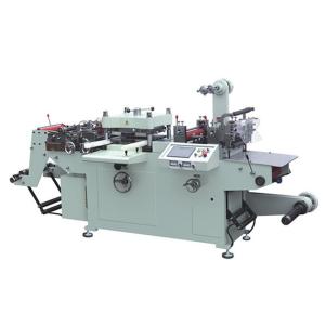 China Automatic Label Die Cutting Machine With Hole Punching wholesale