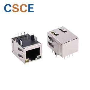 China Network Transformer Filter RJ45 Connector With Magnetics ISO9001 / CE Certified wholesale