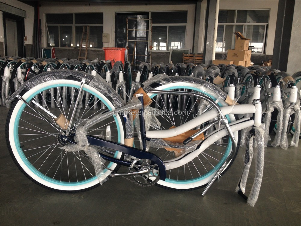 26" Aluminum Frame Single Gear Hybrid Women's Beach Cruiser Bike 2024 Non-Rear Damper