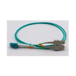 China 5m Fiber Patch Cord , 50/125 Multimode Fiber Duplex Fibre Optic Patch Cord wholesale