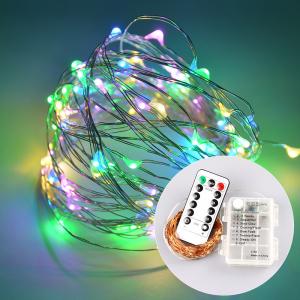 China 13 Key IR Remote Control 3*AA Battery Powered LED String Lights For Christmas, Party, Festival Decoraction wholesale