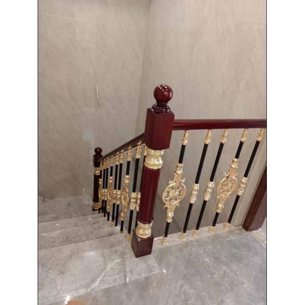 Staircase Renovation Staircase Column Aluminum Brass Stair Post For Modern Balcony Staircase Column