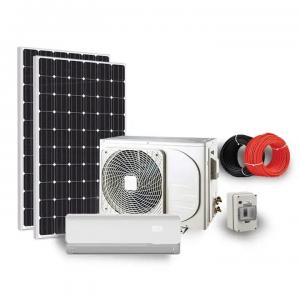 China 18000Btu 24000Btu Hybrid Solar Split Air Conditioner Solar Powered Air Conditioner For Home wholesale
