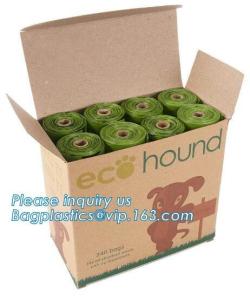 China Eco biodegradable dog poop bag for pet trash clean, Cheap eco dog poop bag, Eco Friendly waste bag Biodegradable dog poo wholesale