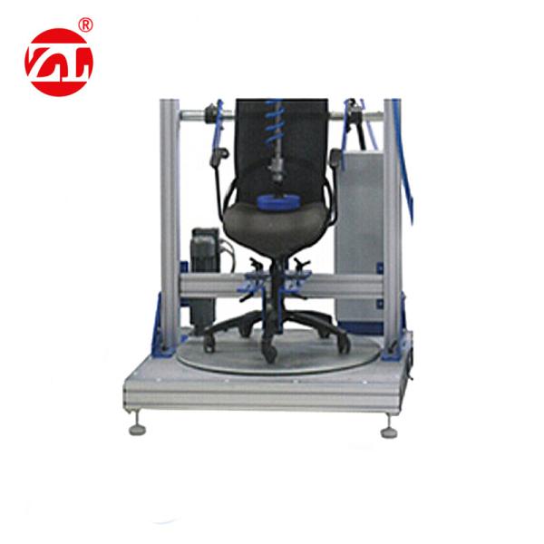 Quality PLC Control Chair Swivel Durability Test Instrument , No Impact , Truly Simulate for sale