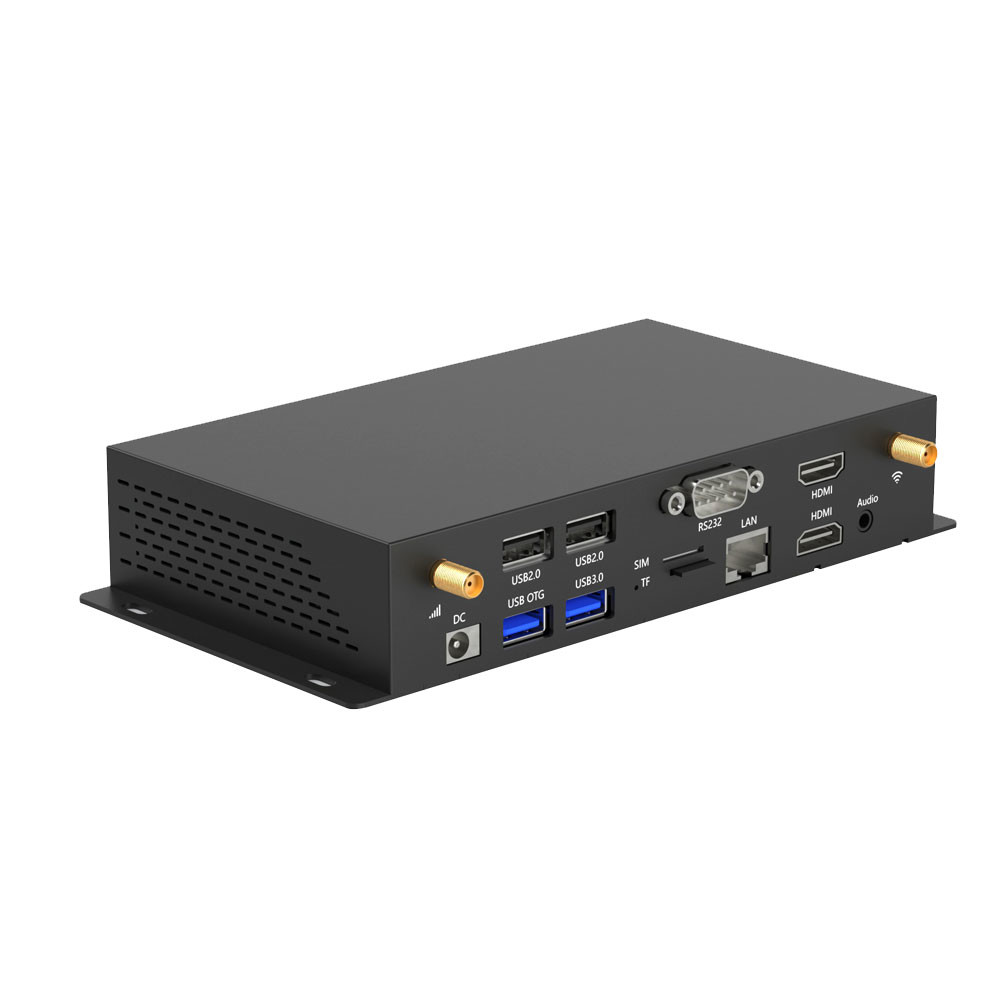 High Performance Media Player Rockchip RK3568 4K digital signage player box Edge computing device