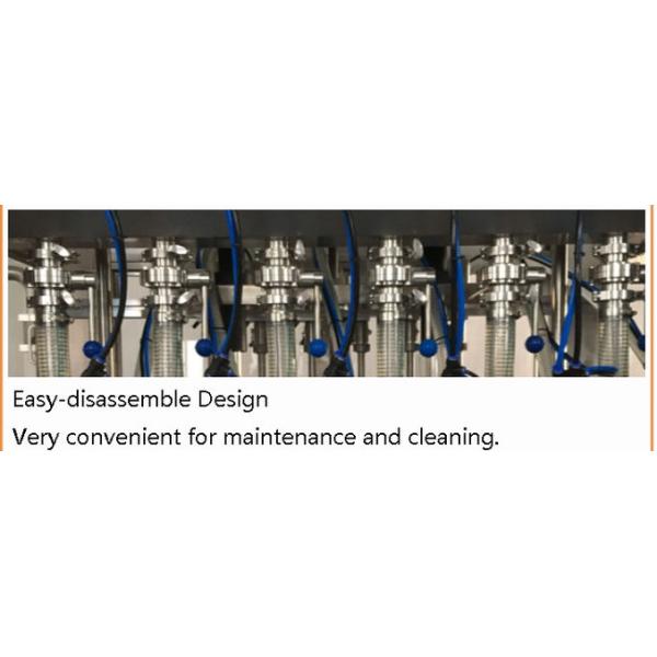 Servo Motor Automatic Volumetric Liquid Filling Machine PLC Control Shampoo Bottling