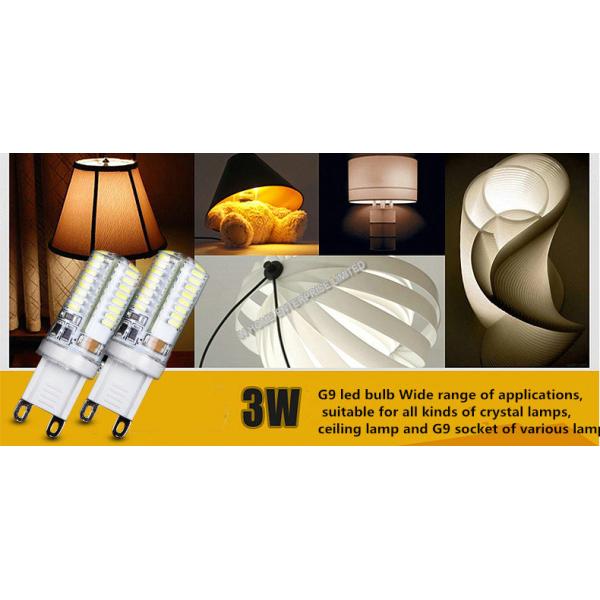 6000K - 6500K Warm White 140LM G9 LED Lights 2W High Power