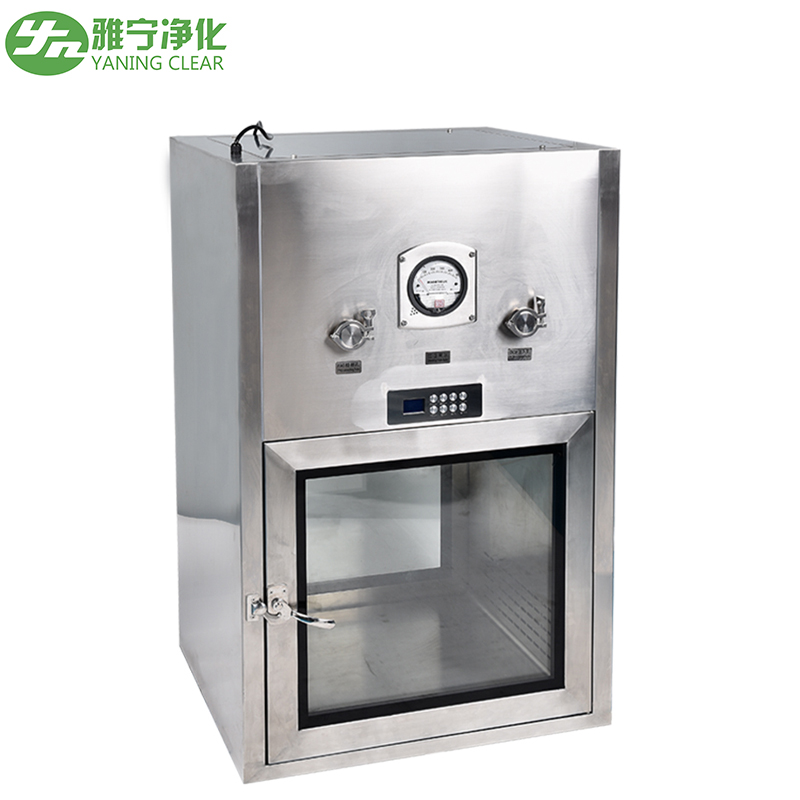 Laminar Air Flow Pass Box Airtight Interlock Dynamic Hatch 160W