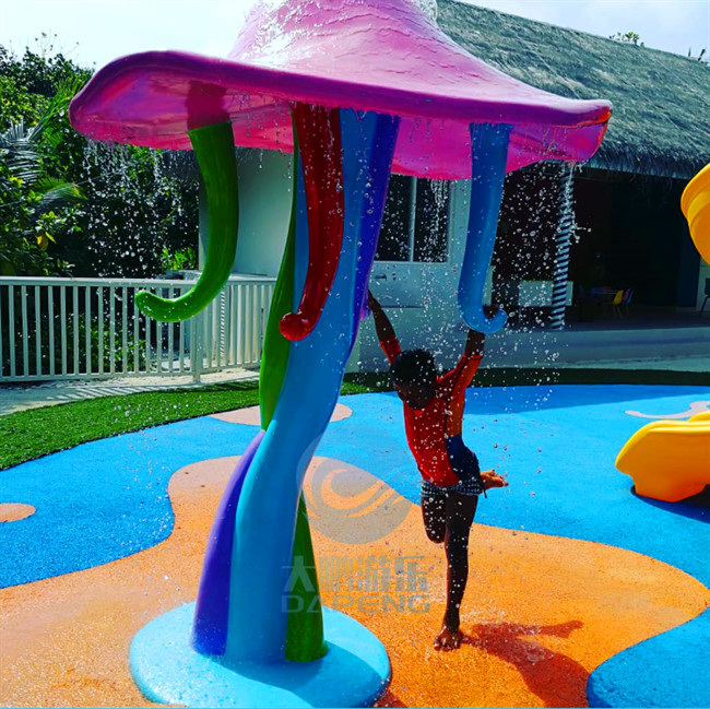 Custom Playground Water Slide Pool LLDPE Metal Water Slide Fade Resistant
