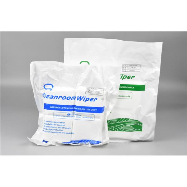 200gsm Polyester Cleanroom Wipes For Electronics Industry