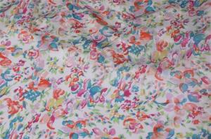 China Printed Patterned Chiffon Fabric 75dx75d 85gsm Poly Chiffon wholesale