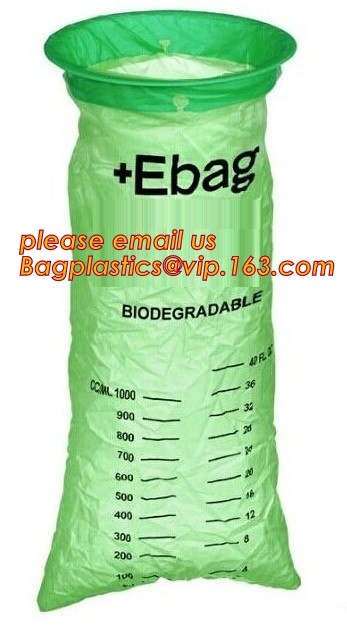 Disposable Portable Medical Emesis Bags, Disposal Waterproof Airsickness Vomit Emesis Bag, Pack Emesis Bag,