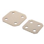 5 Axis Cnc Ptfe Sheet Machining , Flat Ptfe Fittings Lightweight Custom Color