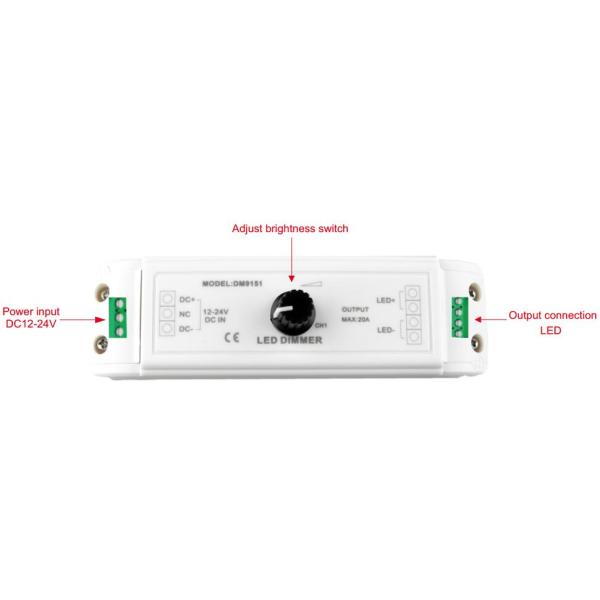 Constant Voltage PWM LED Dimmer , Stepless Dimming LED Dimmer Controller