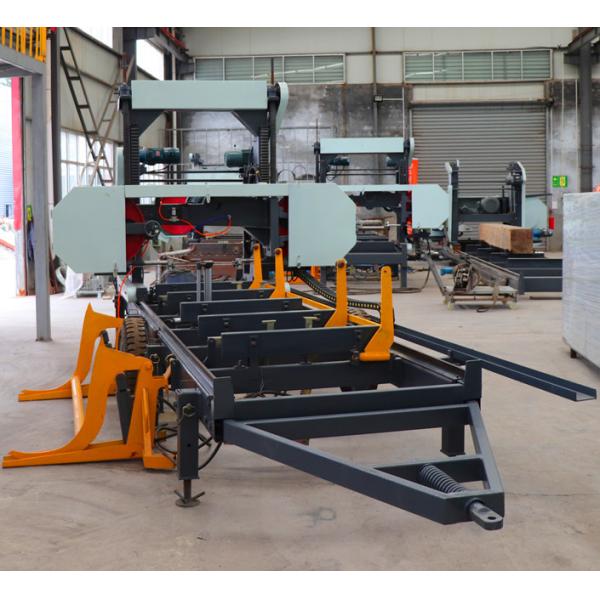Log cutting band saw horizontal wood bandsaw mills, Hydraulic Automatic Band Saw Machine