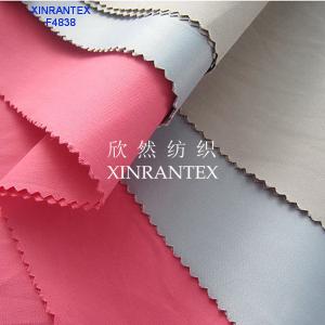 F4838 full dull N/C 70DX32S 152X86 120GSM with pu coating for jacket leisurewear