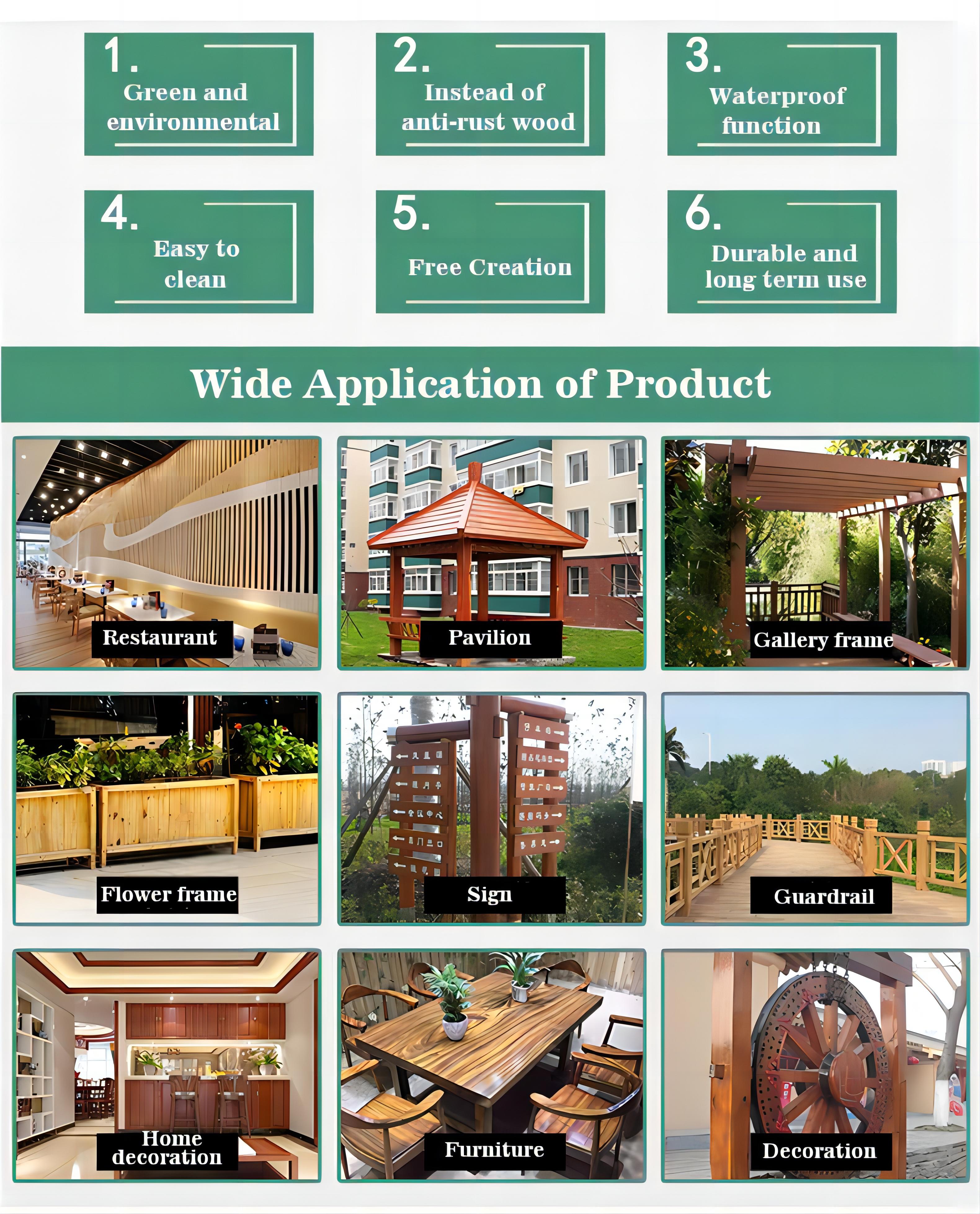 Certified Wooden Effect Sublimation Heat Transfer Powder Coatings for Long Shelf Life