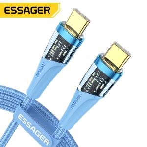 Fast Charging USB Type C to Type C Cable 100W 5A 1m/2m for Mobile Phone