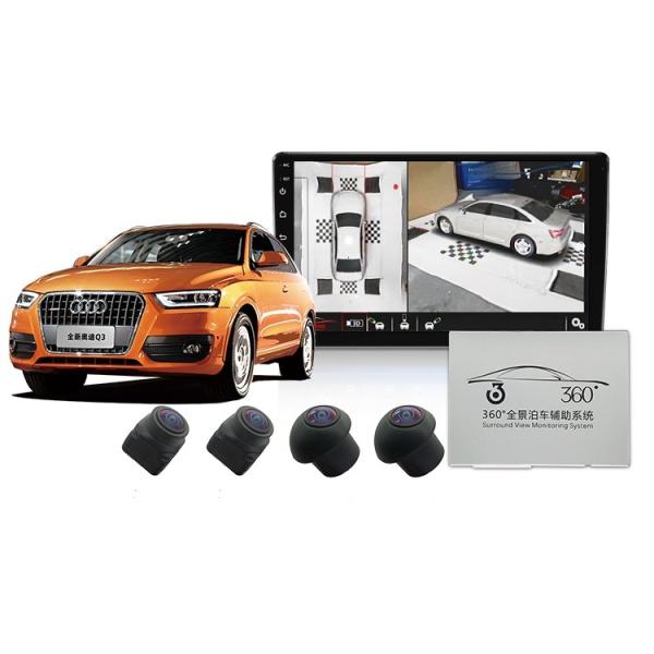 Quality 170deg Bird View Surround Parking 360 Car Camera Systems IP69K for sale
