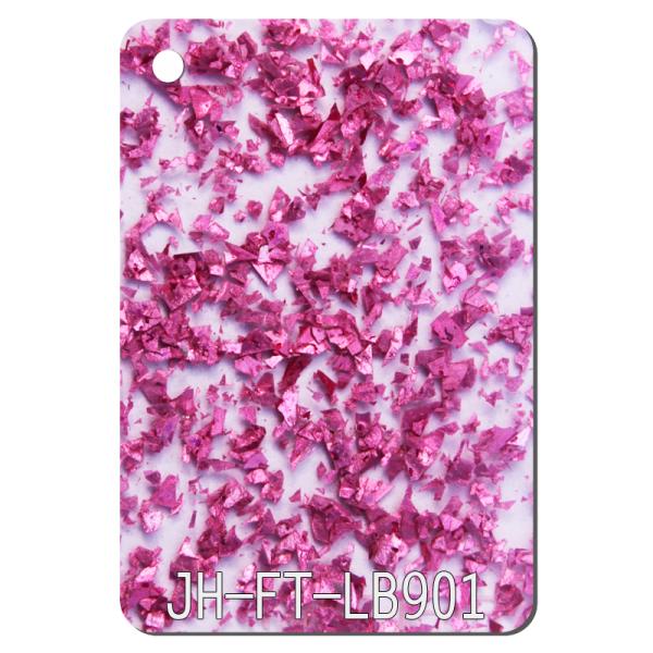 Transparent Chunky Glitter Acrylic Sheets Plexiglass Plastic Sheet Two Sides