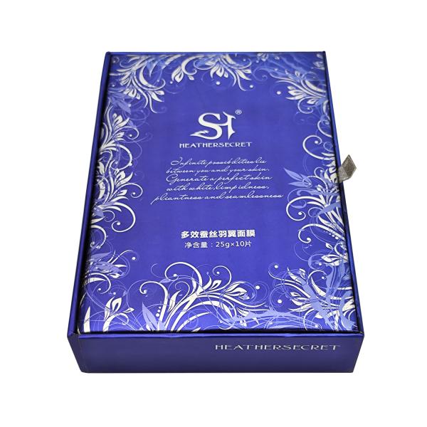 Face Mask Flip Packaging Box Printing Luxury Homemade Paper Boxes Custom Logo