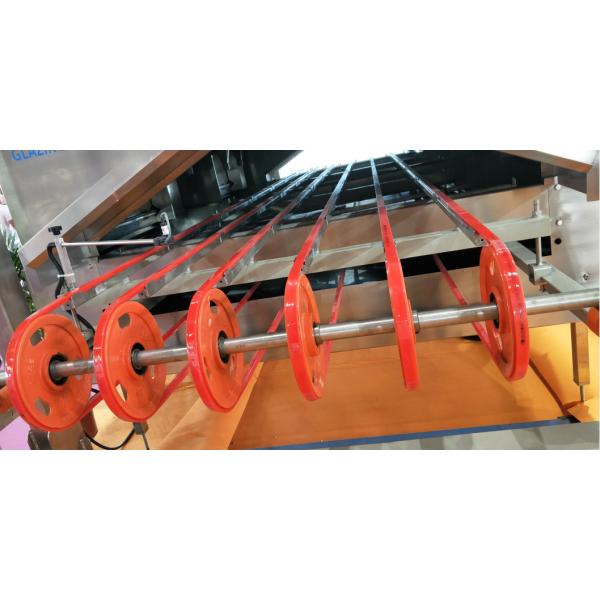220V 50HZ Synchronous Cnc Green Conveyor Belt Machine 0.75KW